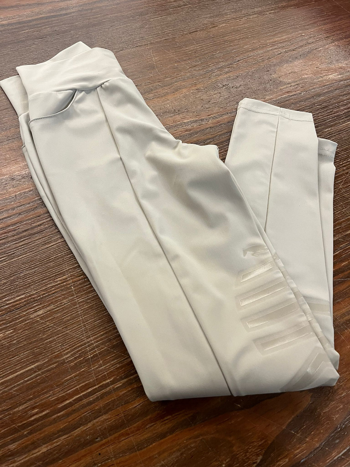 Leggings bambina Lizzie Sarm Hippique beige