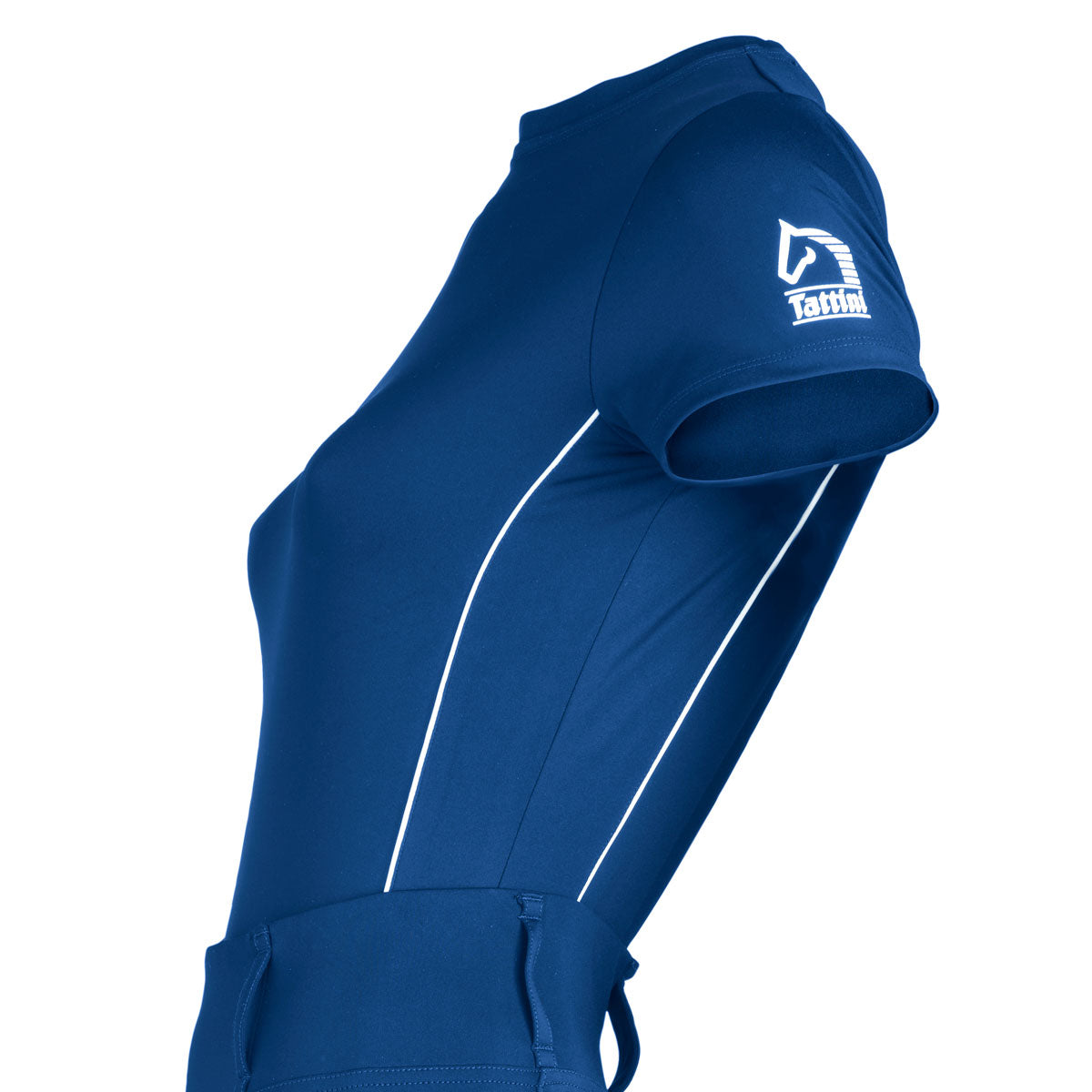 T-shirt bambina Passiflora Tattini azzurro