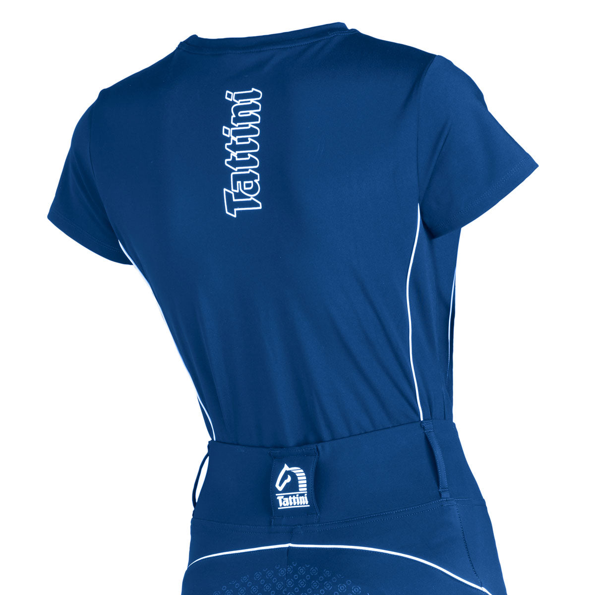 T-shirt bambina Passiflora Tattini azzurro