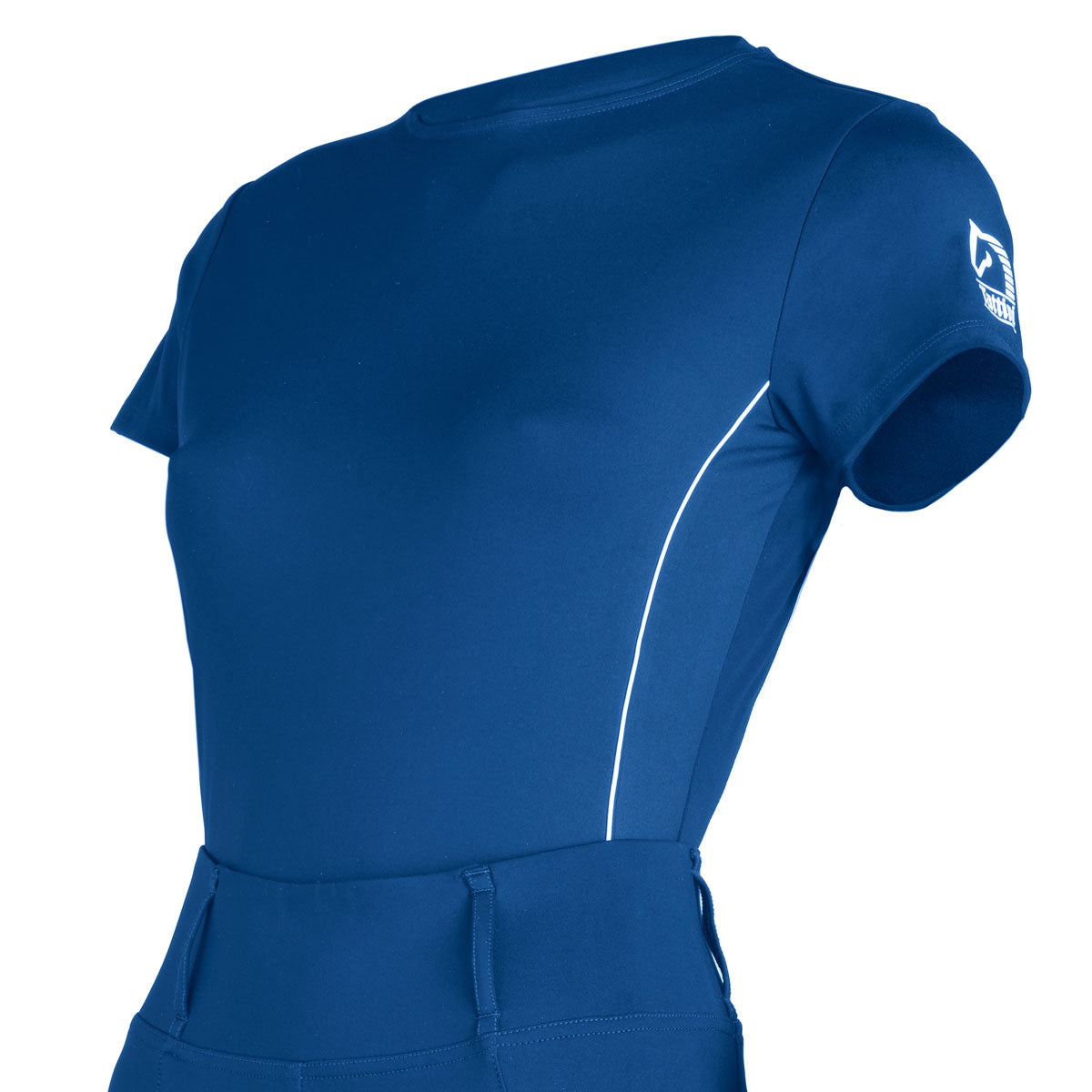 T-shirt bambina Passiflora Tattini azzurro