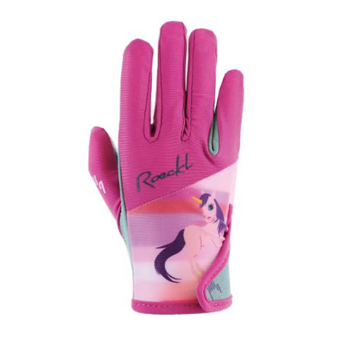 Guanti per bambina modello Koppl Roeckl fucsia