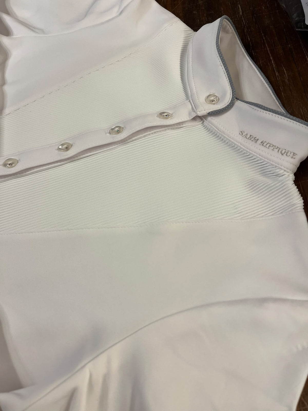 Polo da gara donna modello Amalia Sarm Hippique