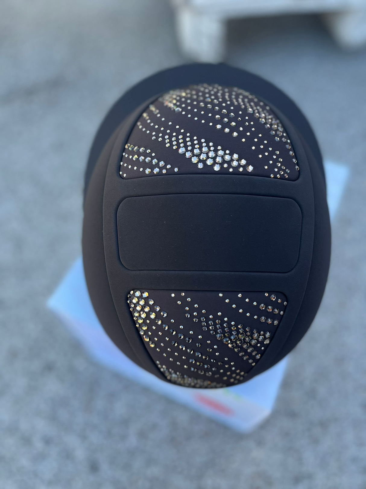 Kask Star Lady Hunter brown visiera polo