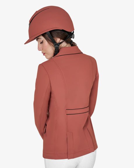 Giacca donna da concorso in tessuto tecnico Equestro