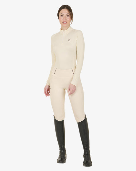 Base layer donna slim fit manica lunga