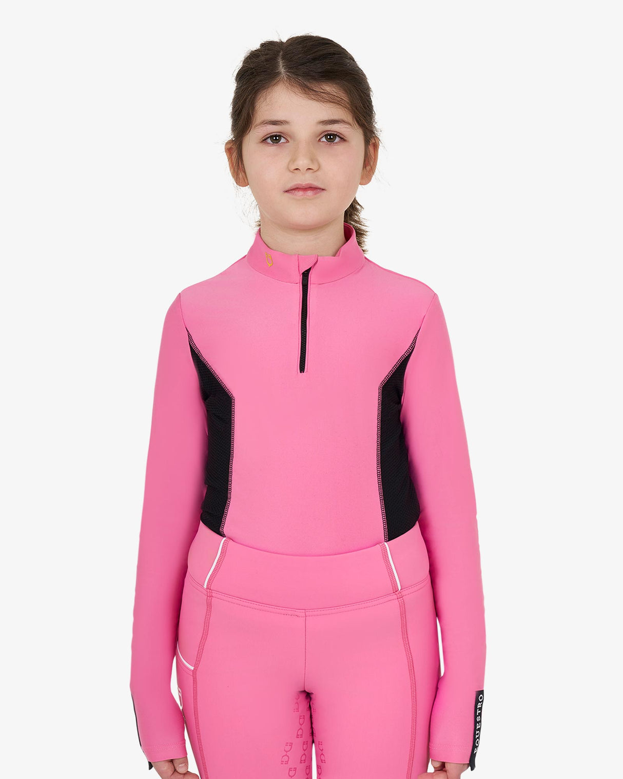 Base layer bambina a manica lunga da allenamento