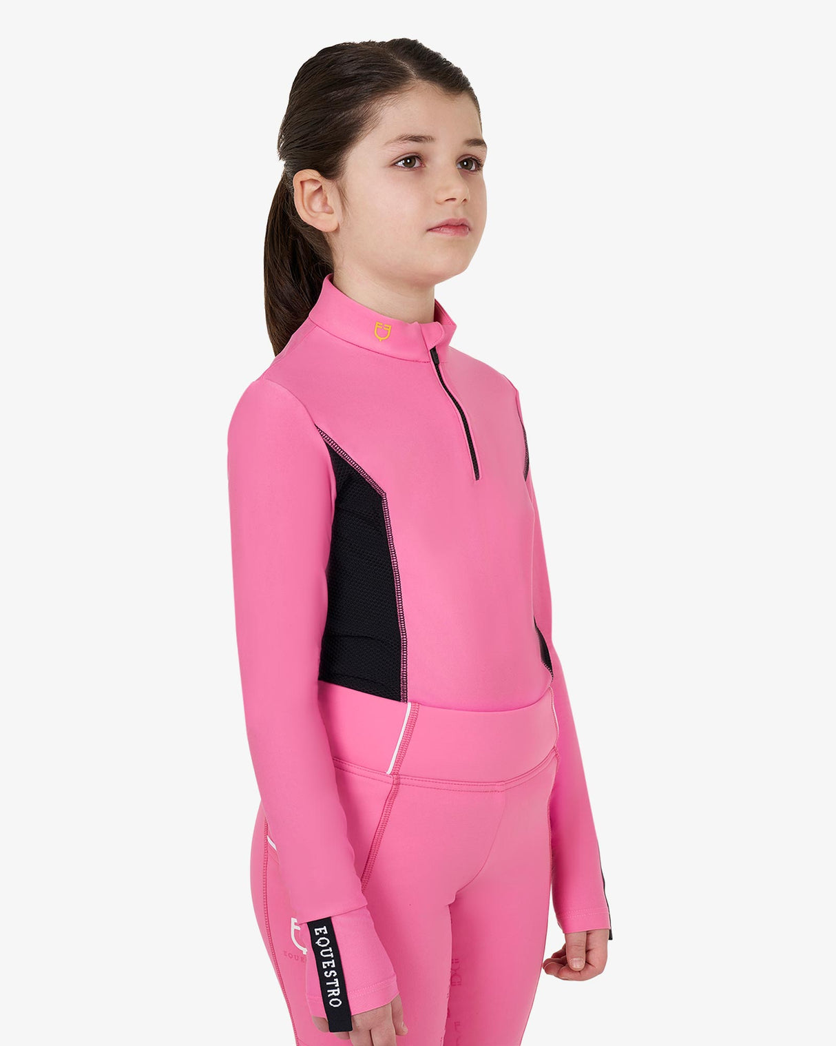 Base layer bambina a manica lunga da allenamento