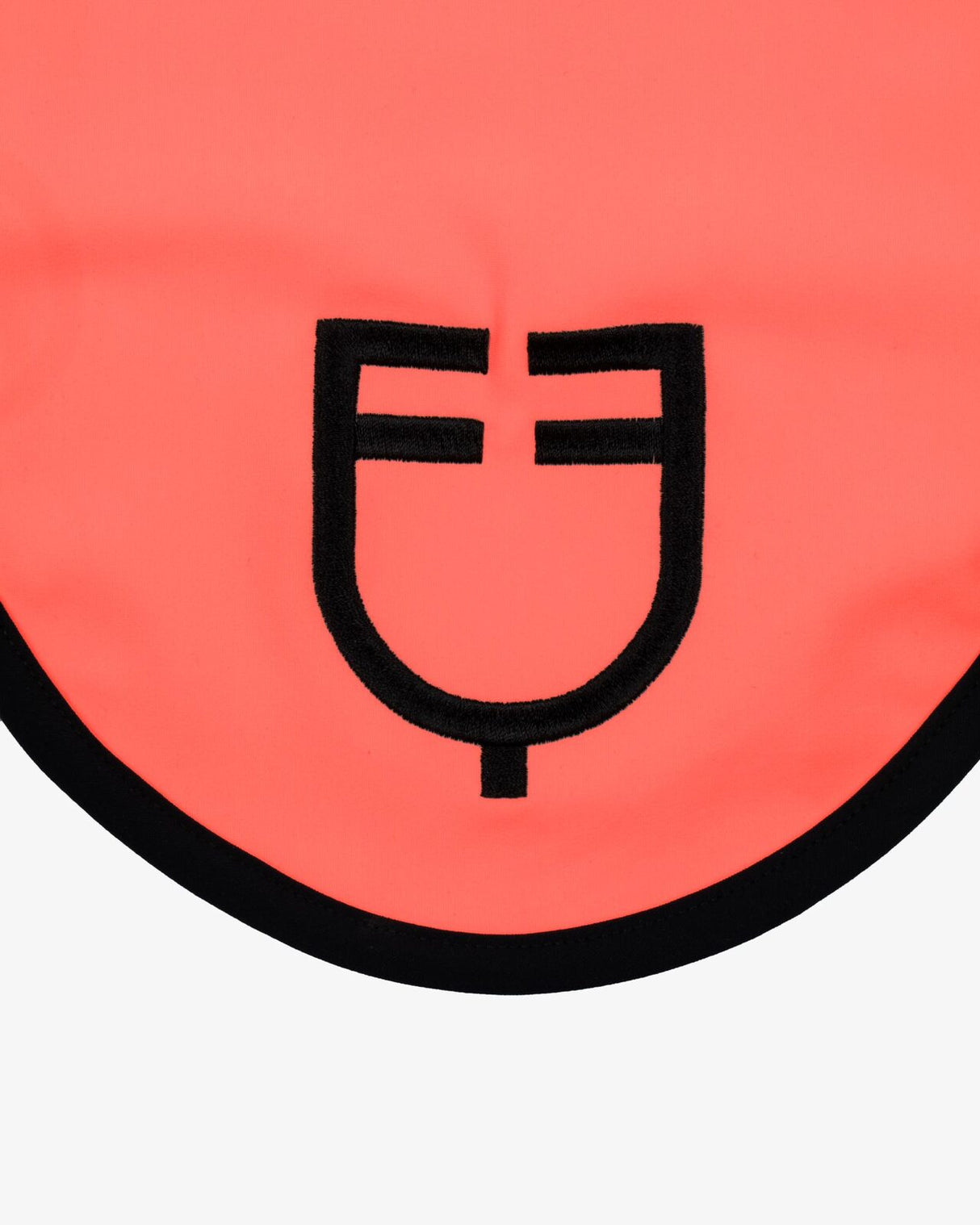 Sottosella salto con logo ricamato con cuffia black line edition