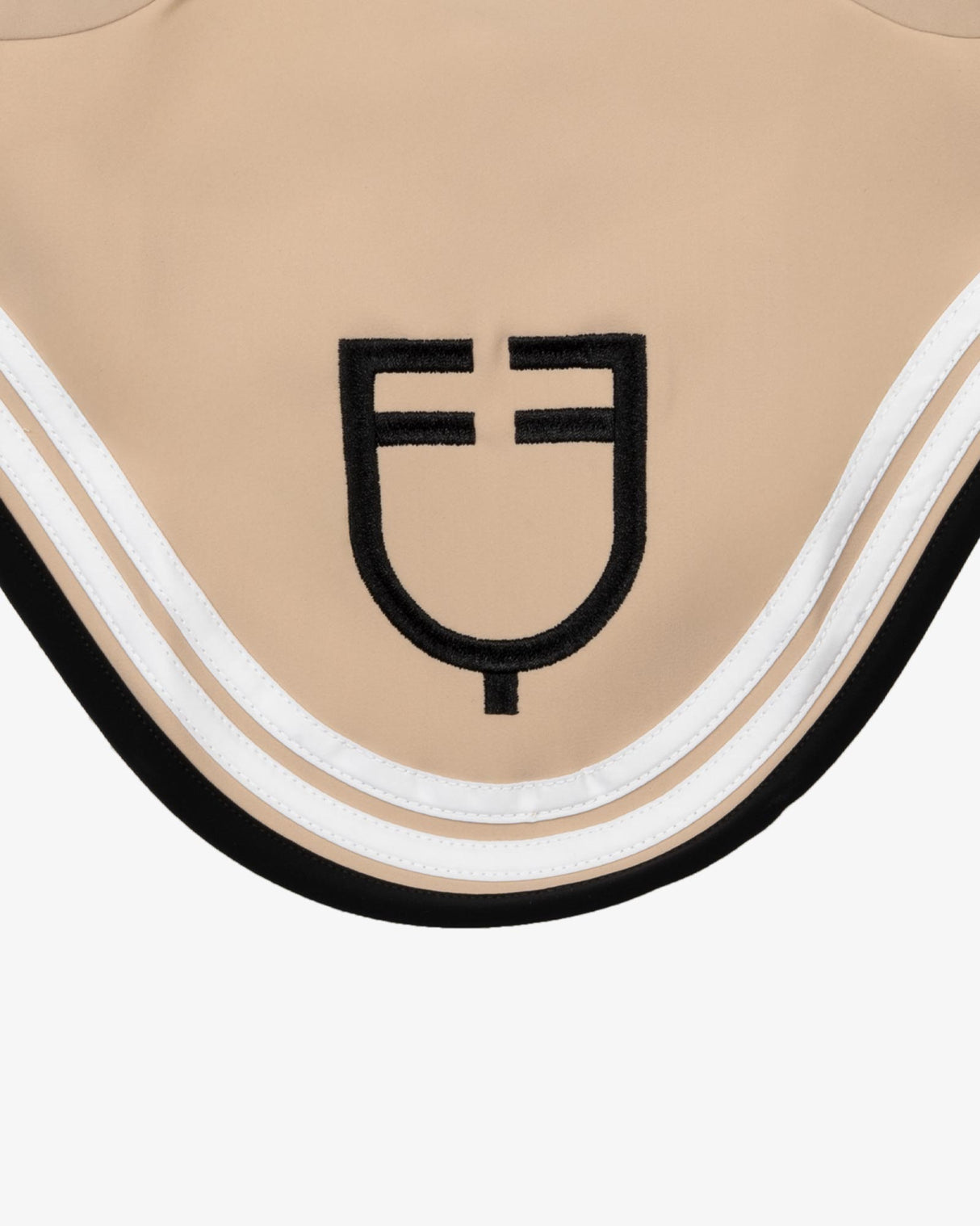 Sottosella salto Double Stripes in tessuto tecnico con cuffia