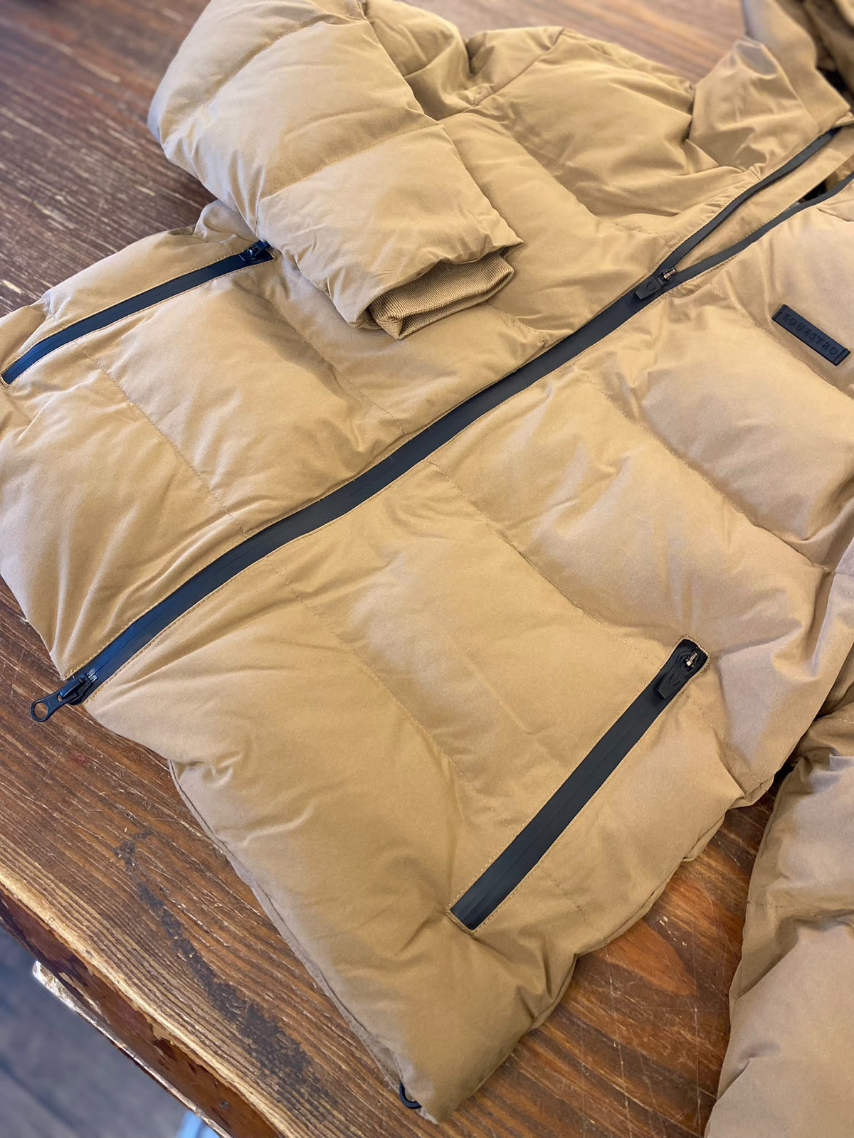 Piumino donna con trapunta in lana Equestro