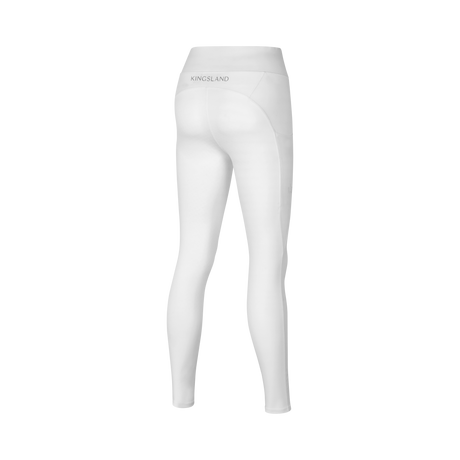 Leggings donna Kingsland modello Nanette fullgrip bianco