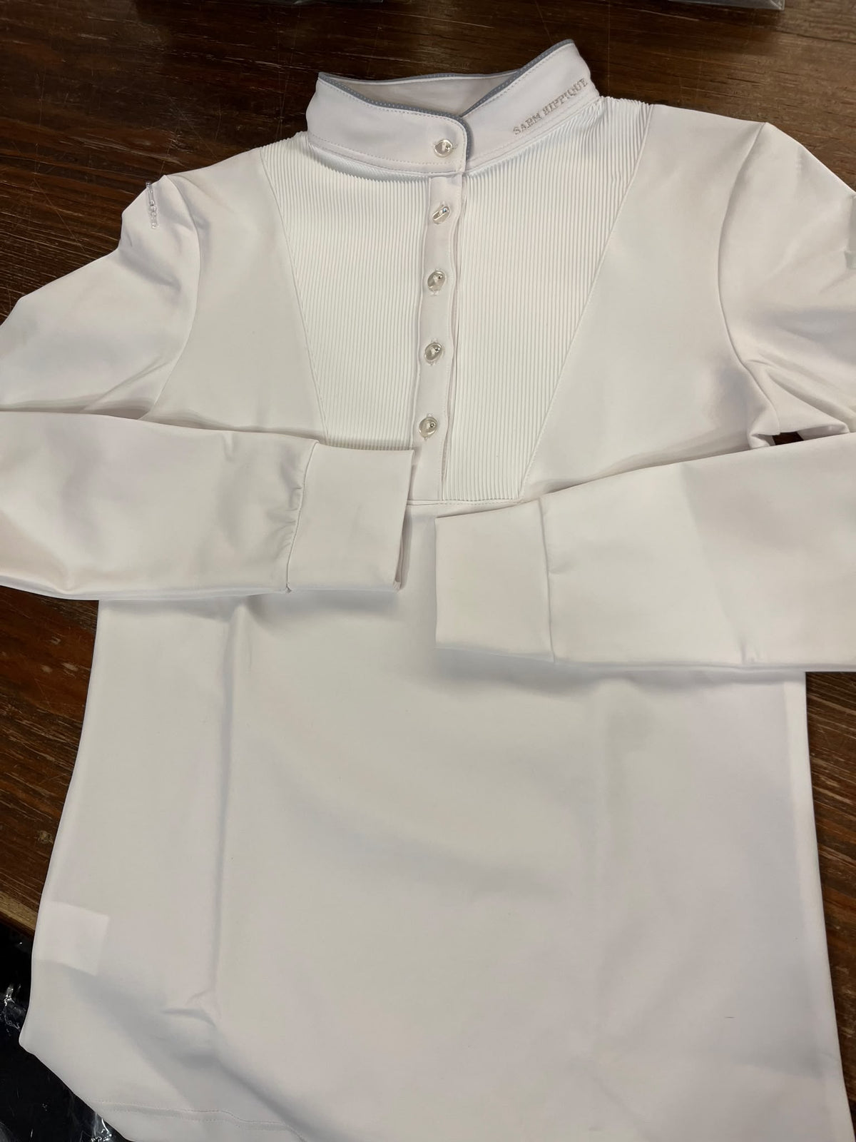 Polo da gara donna modello Amalia Sarm Hippique