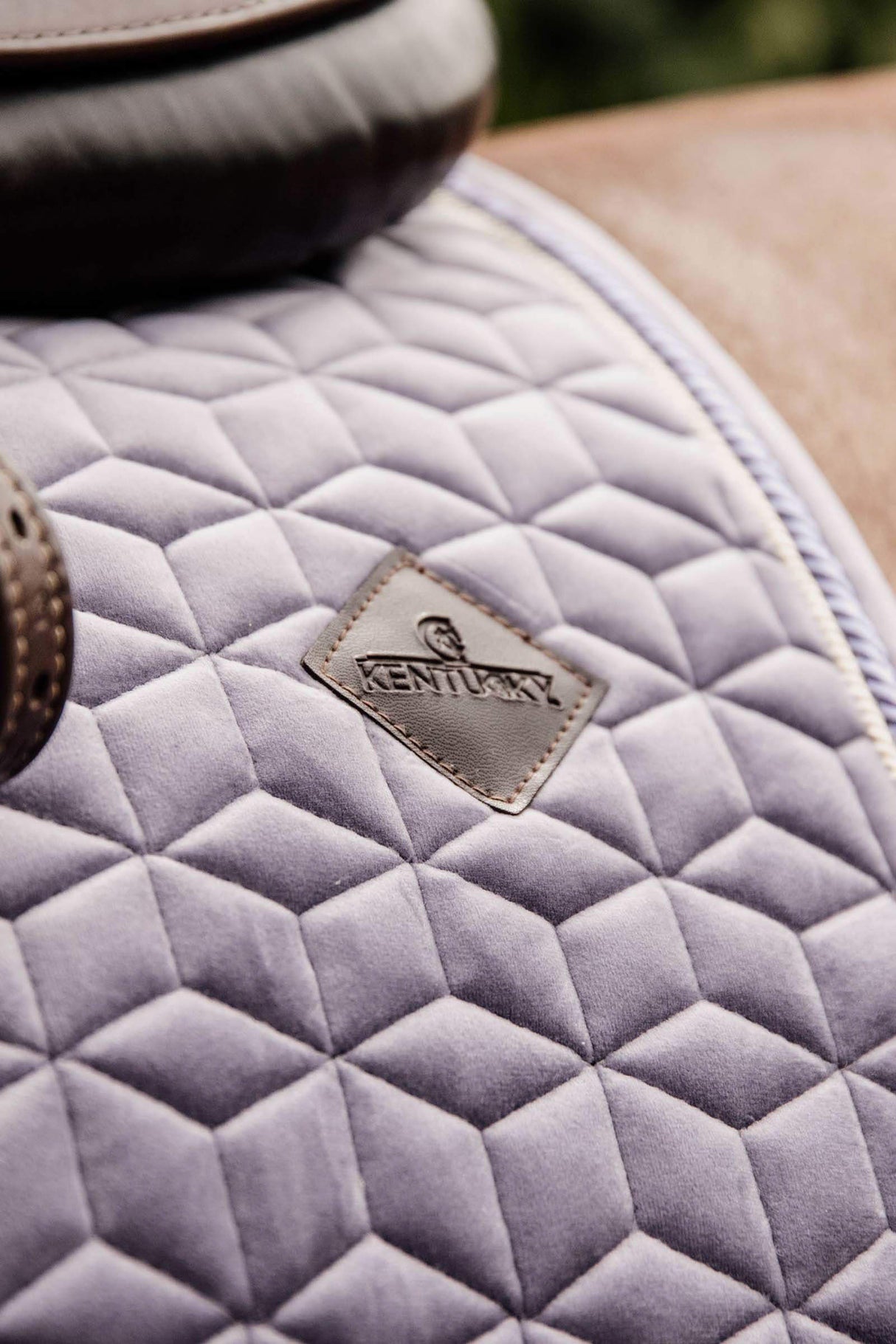 Sottosella da salto Velvet Jumping Kentucky violetto