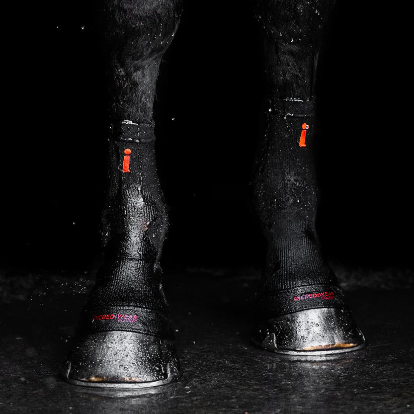 Incrediwear Equine Circulation Hoof Socks Black