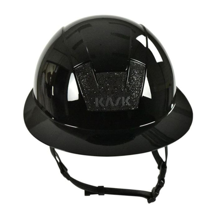 Kask Kooki Lady visiera polo black shine crystals carpet