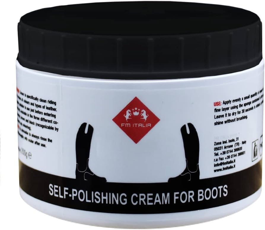 Crema Autolucidante Stivali FM Italia 200g