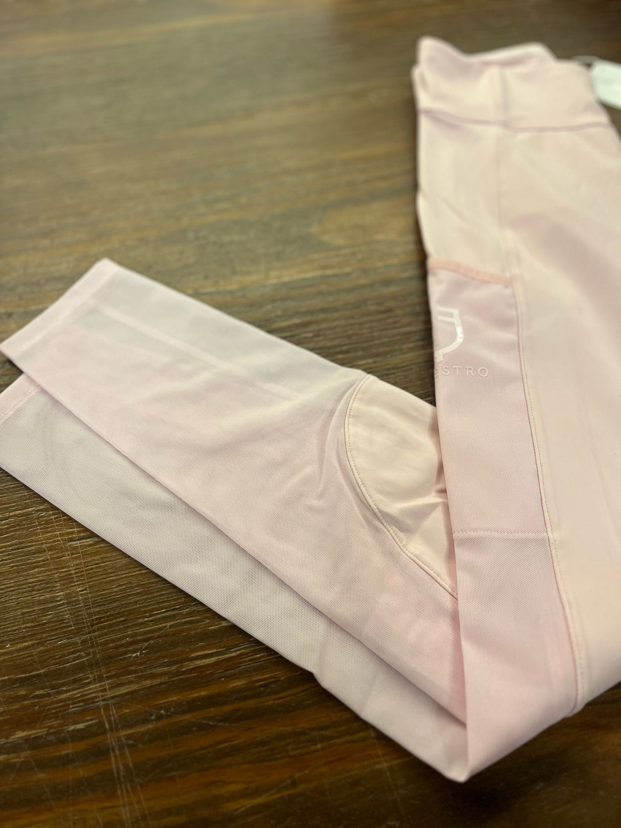 Leggings donna Hybrid retinati rosa ballerina Equestro