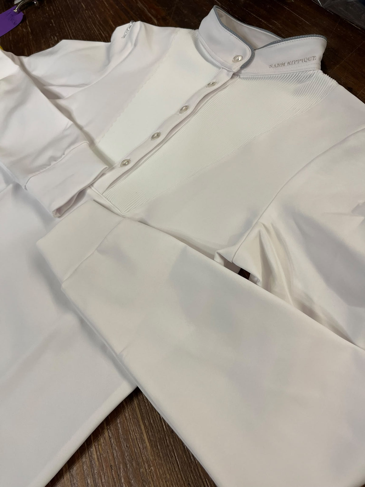 Polo da gara donna modello Amalia Sarm Hippique