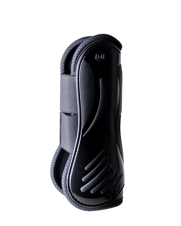 Stinchiere Vibe Equick con velcro marrone