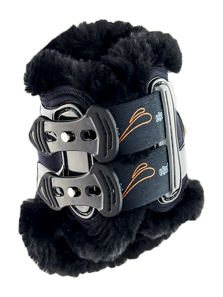 Paranicche eAirshock Legend con pellicciotto nero Equick nere