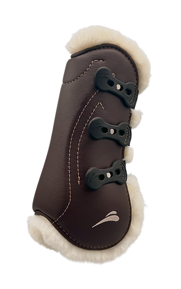 eQuick Glam Front Marroni Fluffy