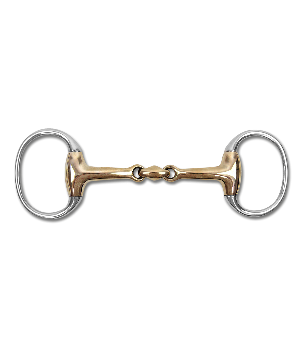 Filetto a oliva Cupris con snodo doppio Waldhausen 13.5 cm