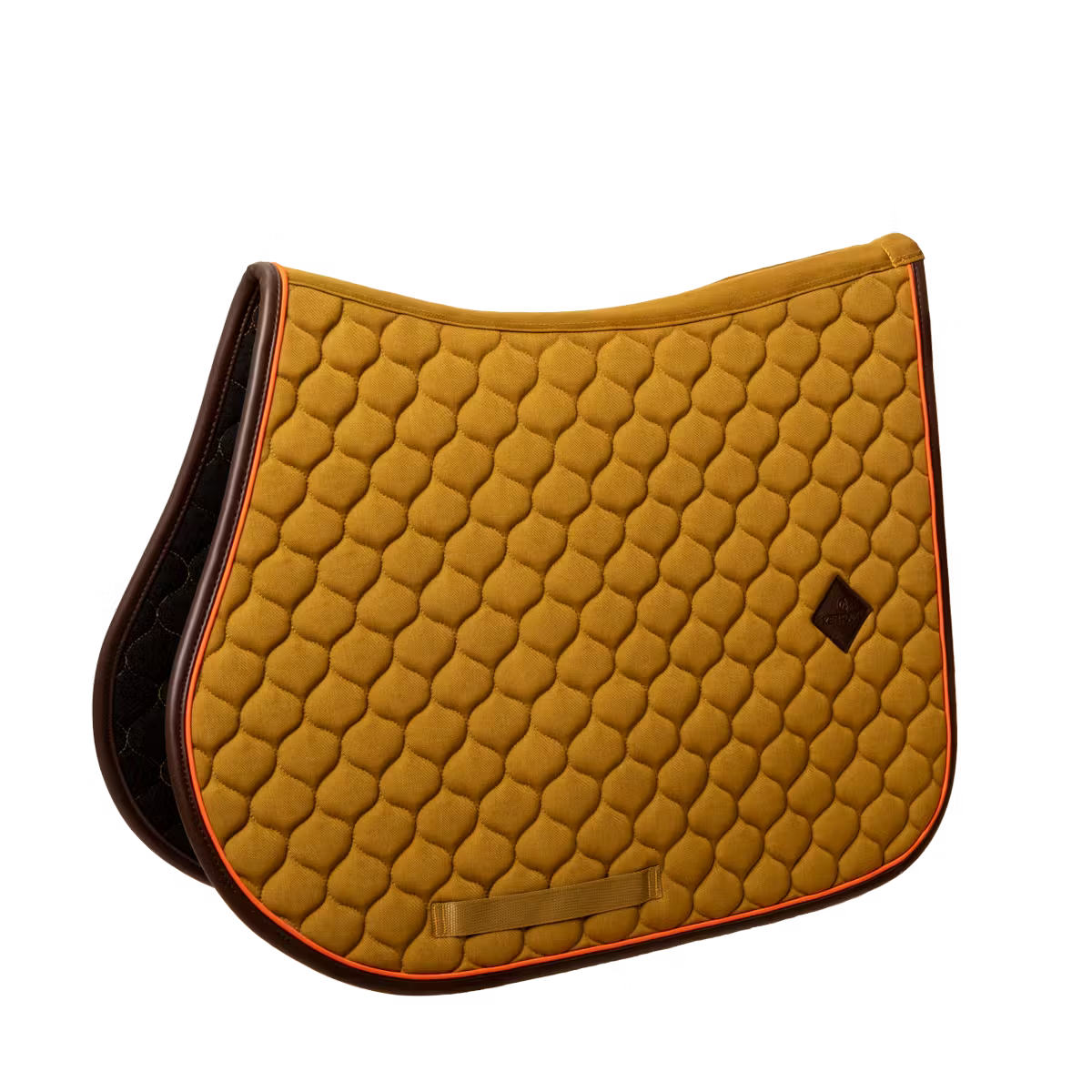 Sottosella Jumping con trapuntatura a cipolla , bordo pelle e neon Kentucky