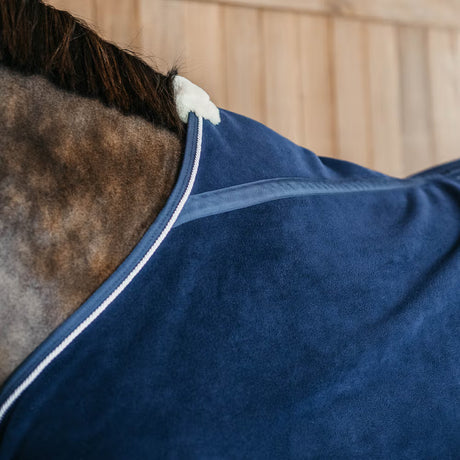 Coperta da passeggio in pile Dy'On navy