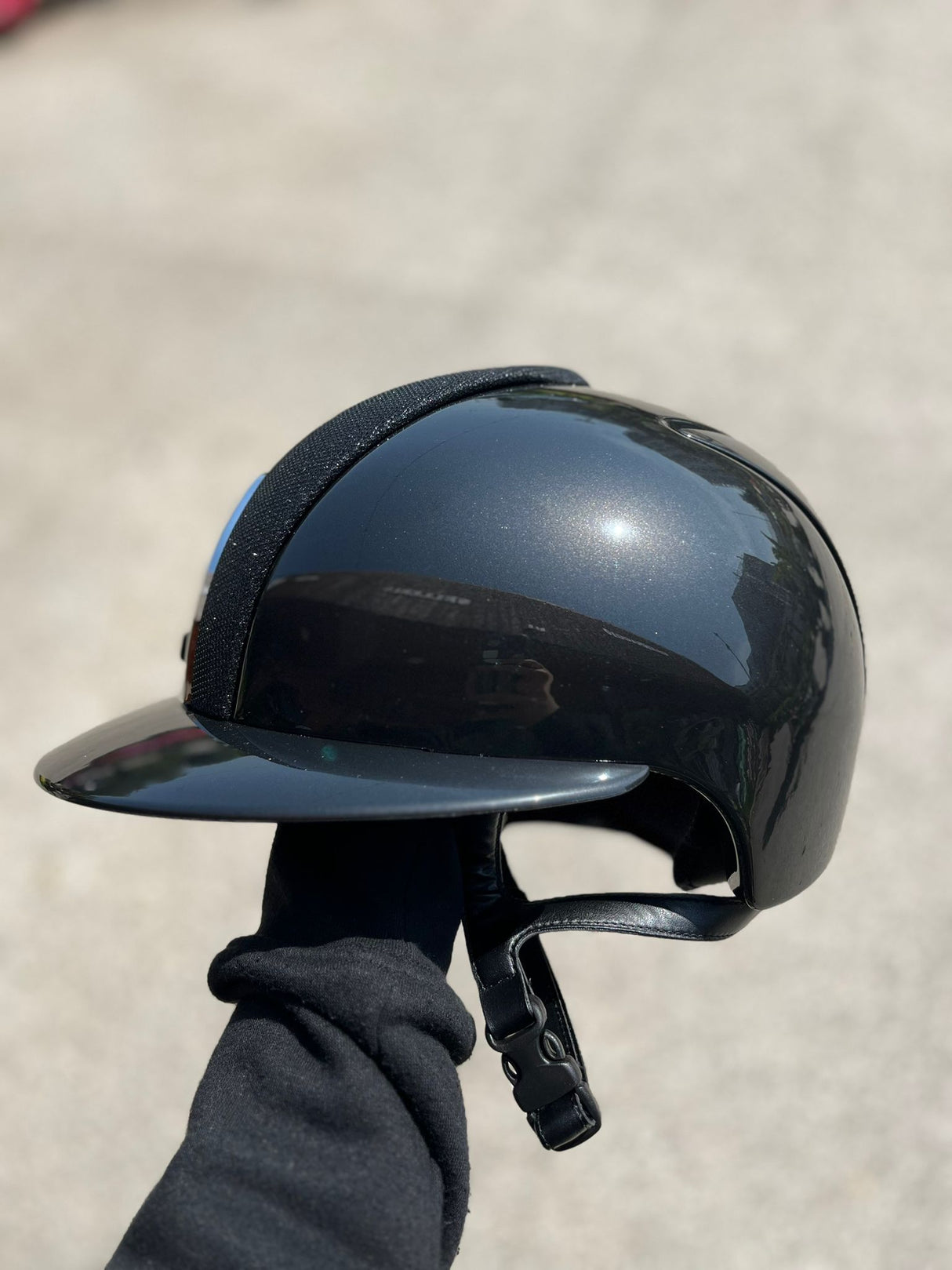 Cromo 2.0 Polish nero – Luminor nero – Visiera Polo Large