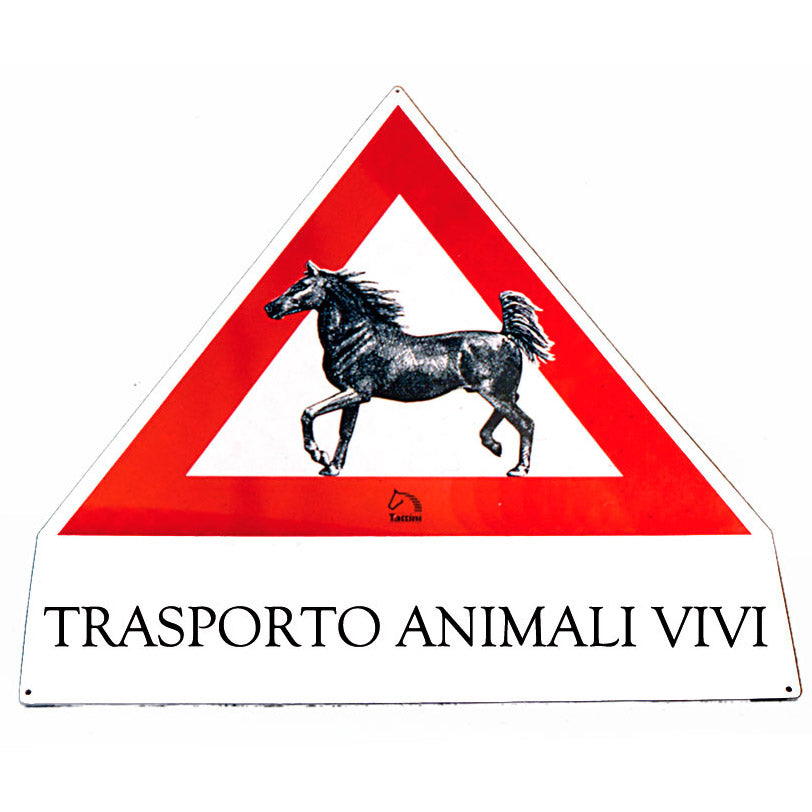 Cartello Trasporto Cavalli