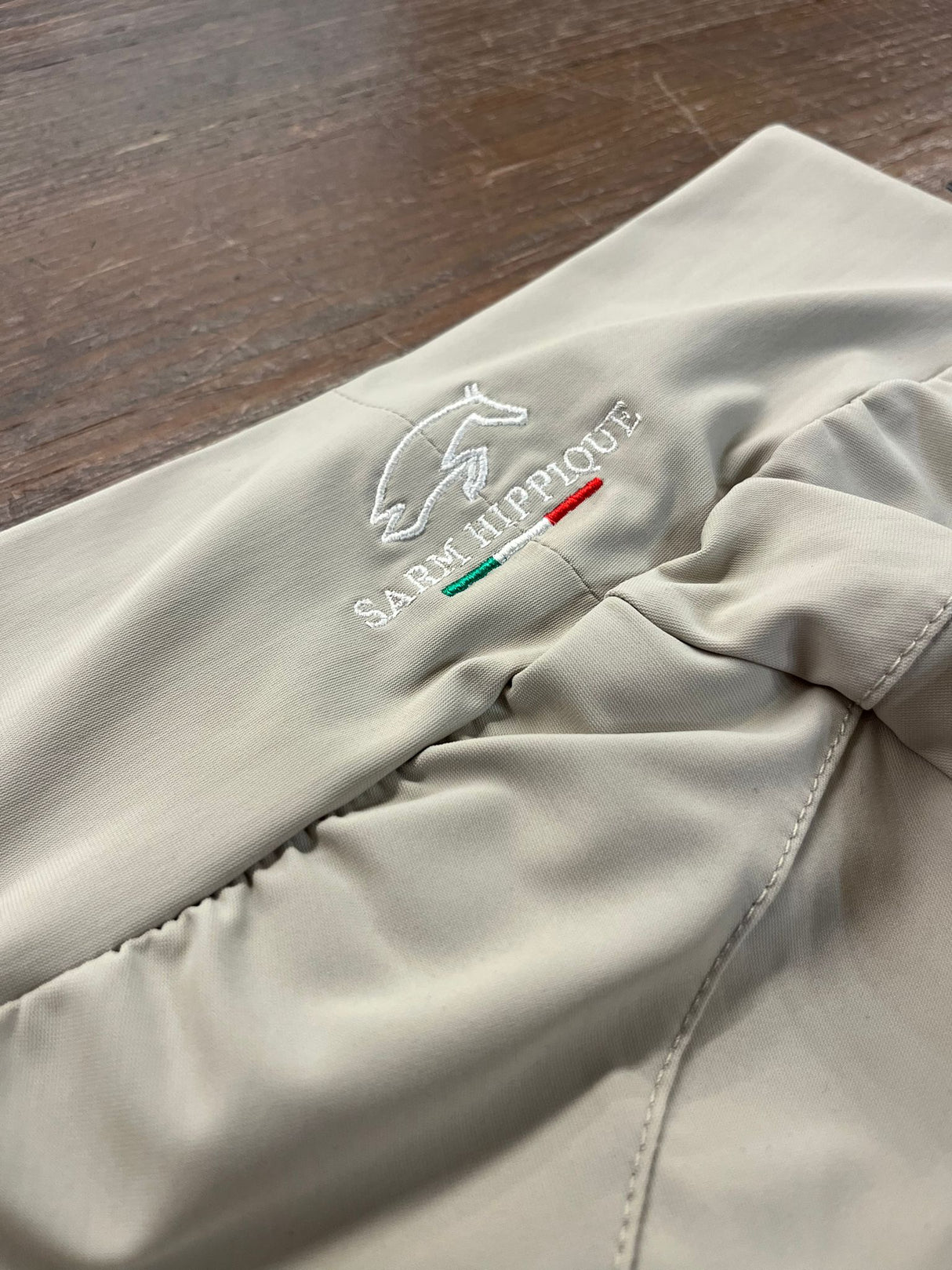 Leggings bambina Lizzie Sarm Hippique beige