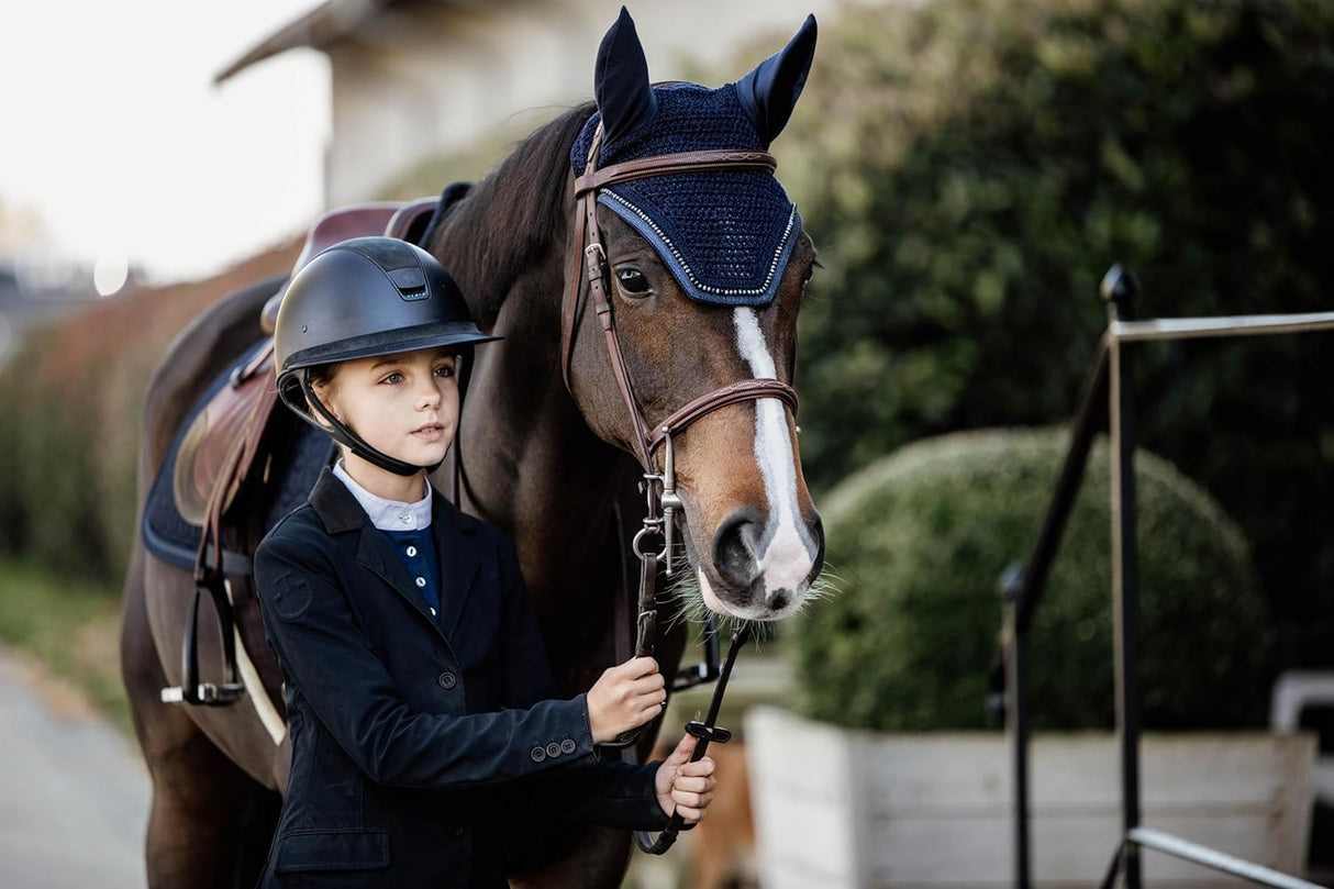 Cuffia Wellington Glitter Band Kentucky blu