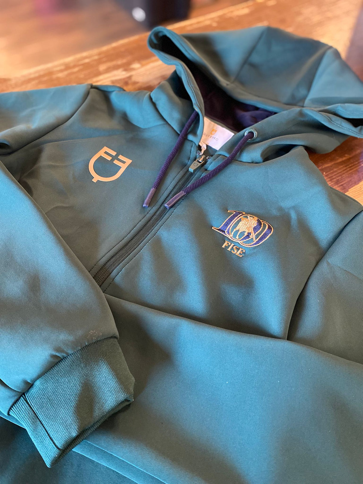 Felpa unisex Equestro x Fise 100