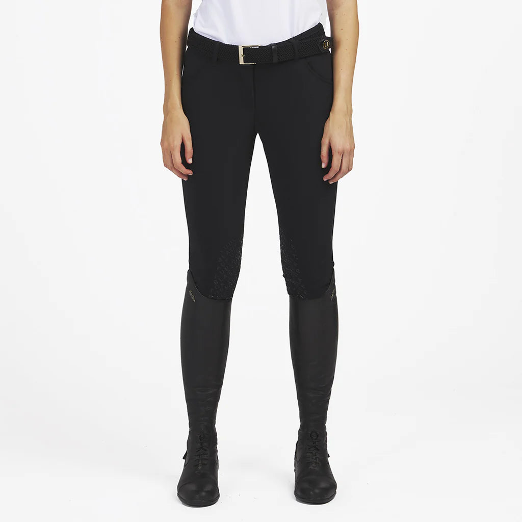 Pantaloni donna grip al ginocchio ACQUAMARINE Ublack