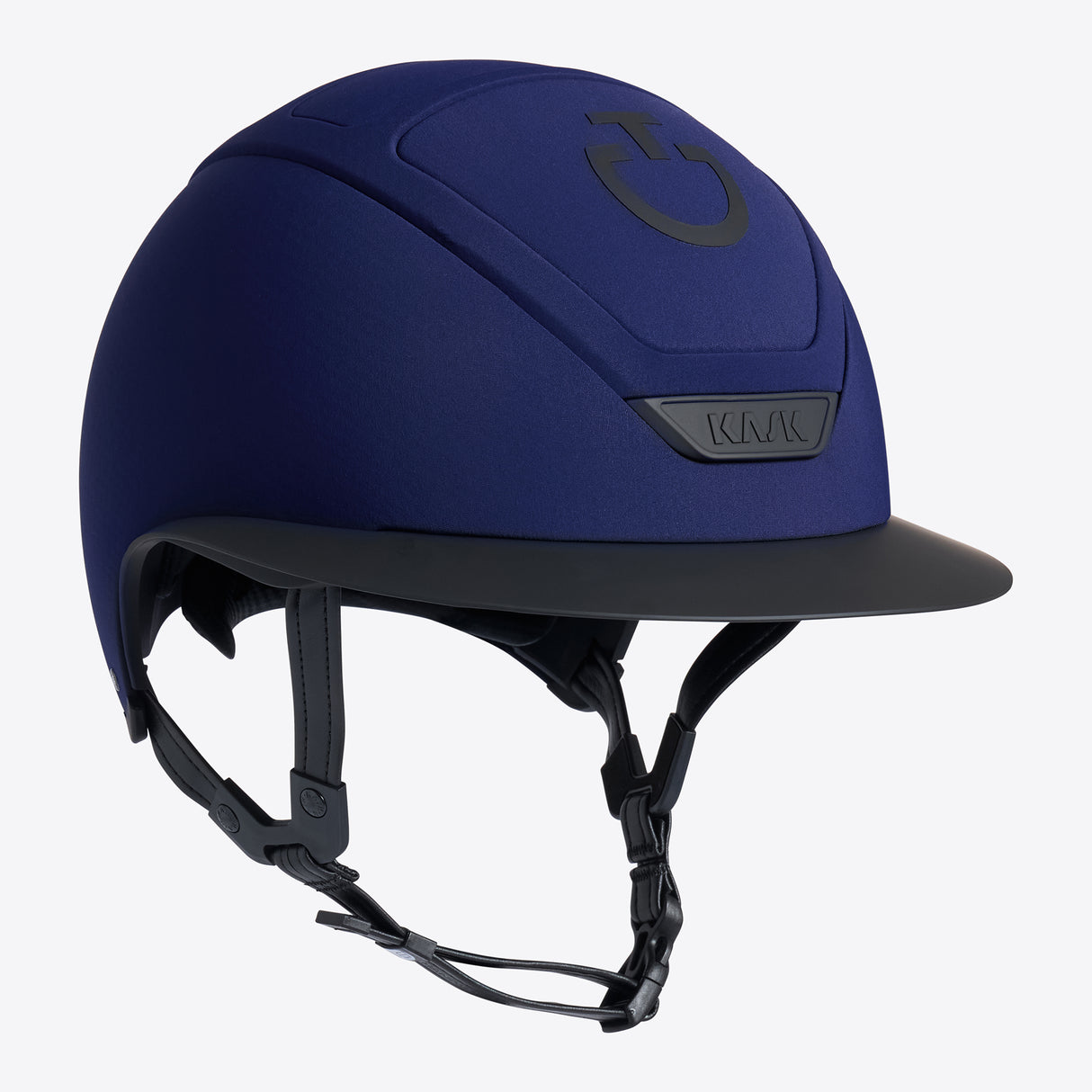 Casco Cavalleria Toscana x Kask a tesa larga blu royal