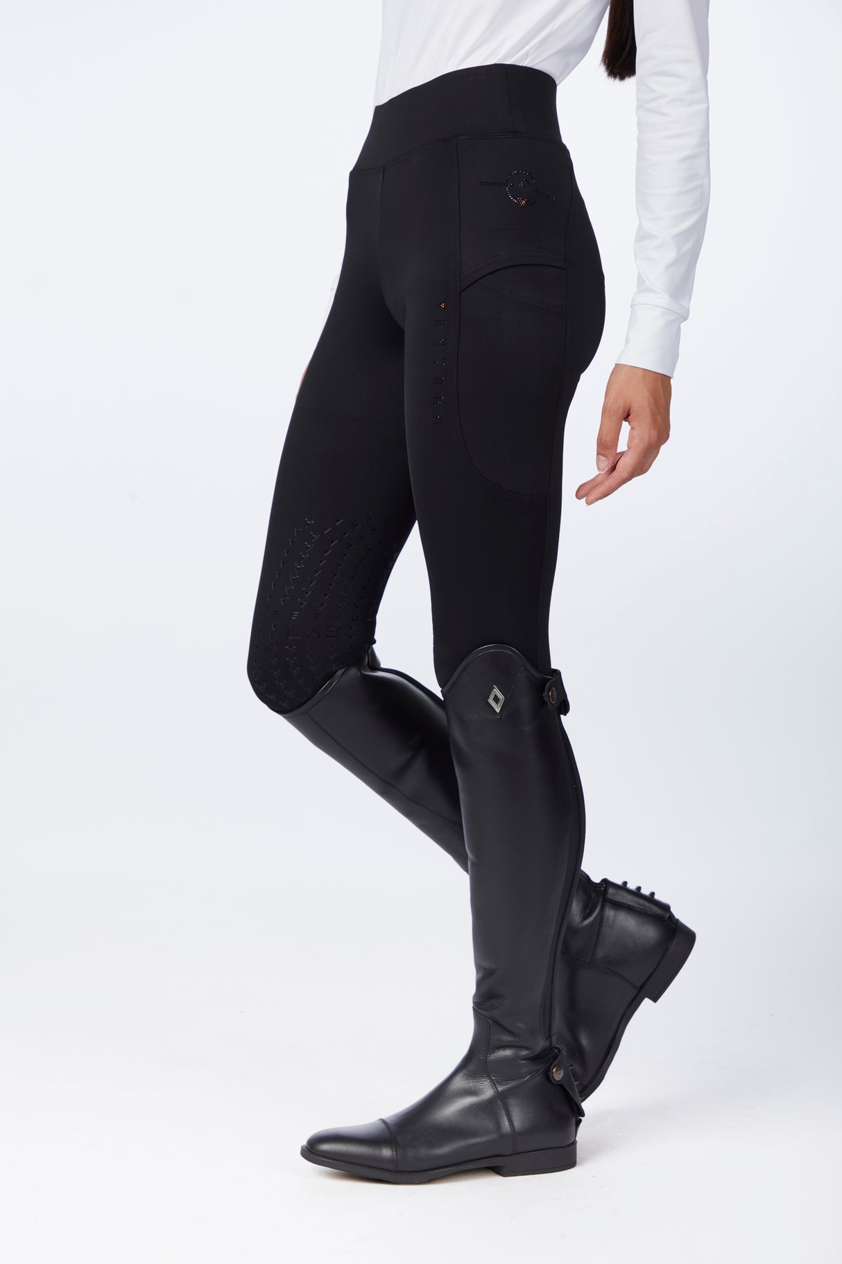 VEGA WOMEN’S RIDING LEGGINGS WITH KNEE GRIP
