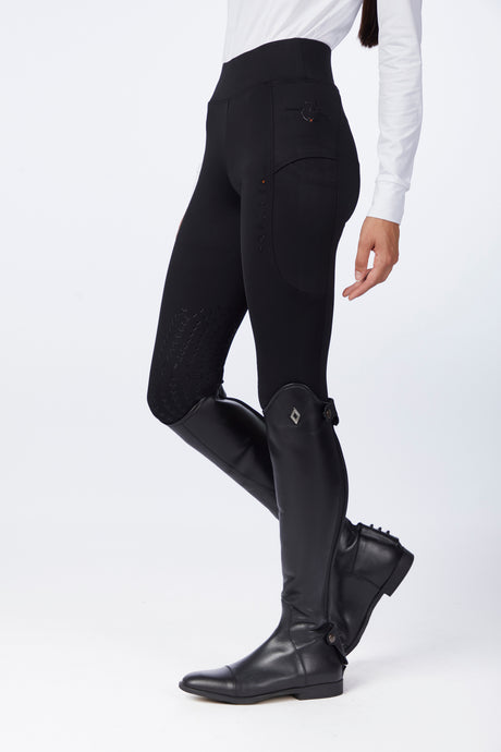 VEGA WOMEN’S RIDING LEGGINGS WITH KNEE GRIP