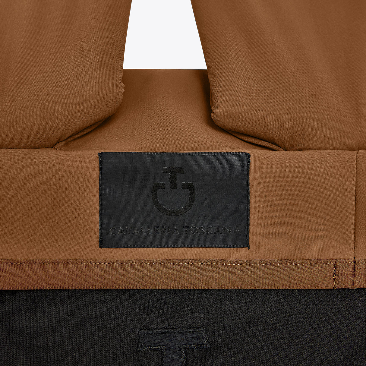 Set sottosella e cuffia Jumping Cavalleria Toscana in Jersey Tecnico senape