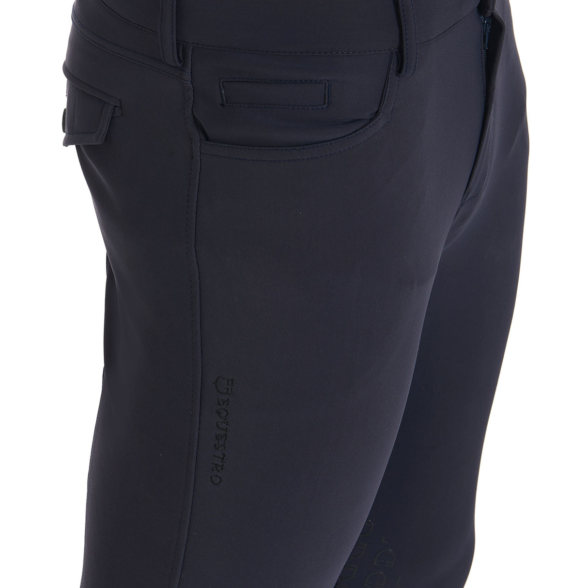 Pantaloni da equitazione slip fit da uomo con logo Equestro