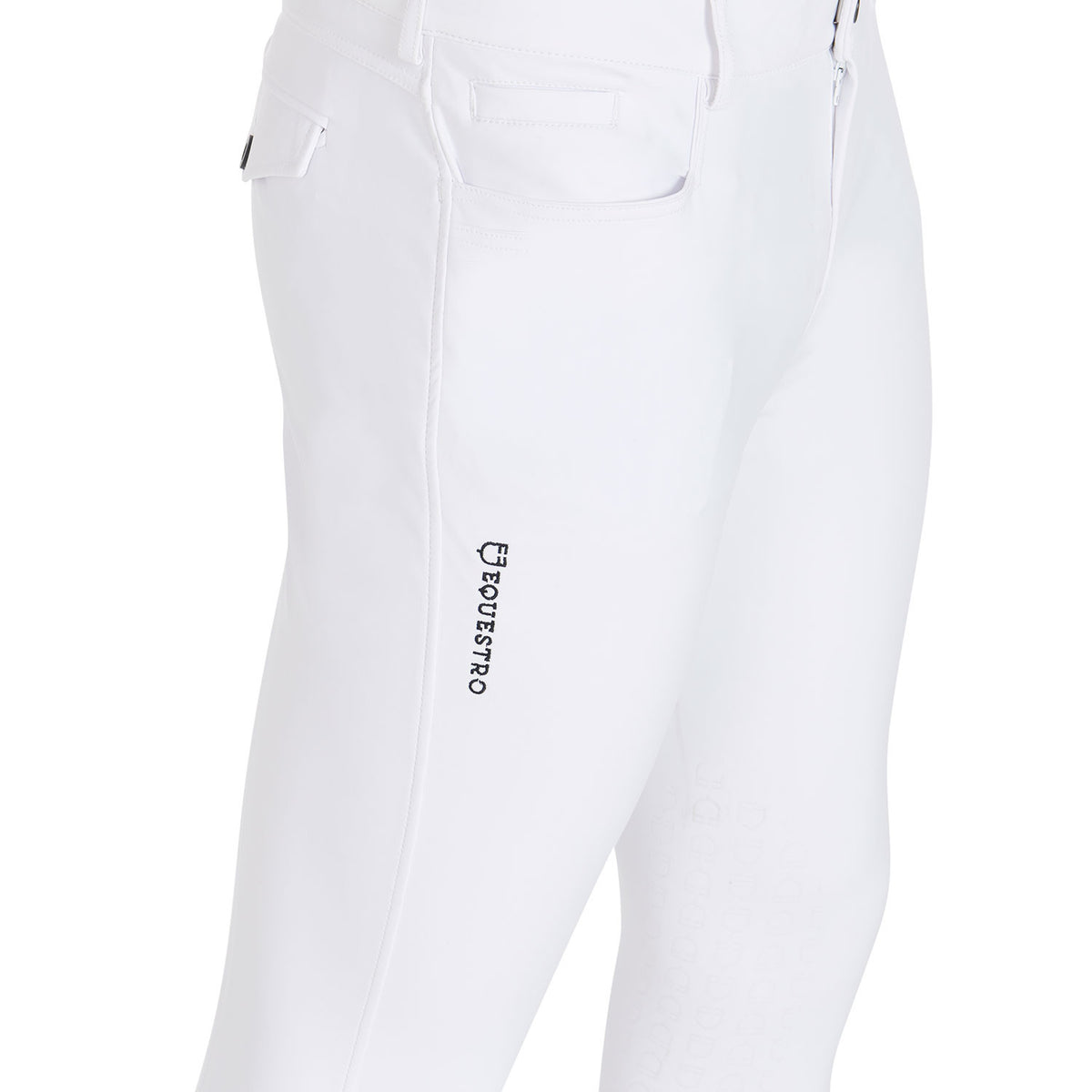 Pantaloni uomo estivi slim fit in tessuto tecnico bielastico Equestro