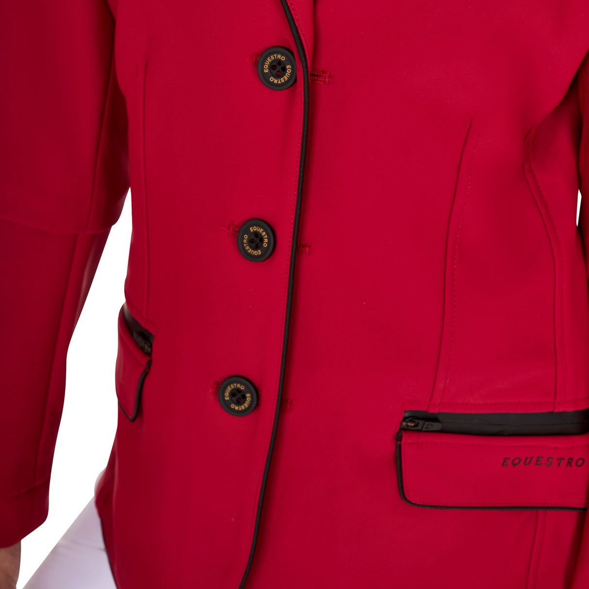 Giacca bambina da concorso in tessuto tecnico Equestro Scooter