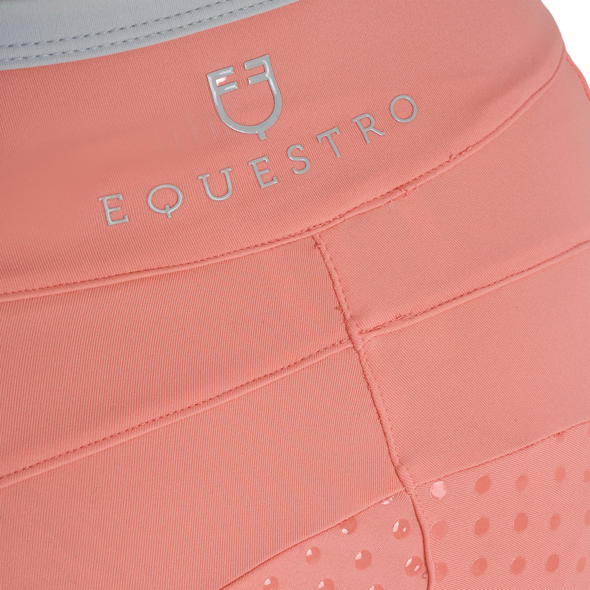 Leggings bambina con decorazioni perforate Equestro