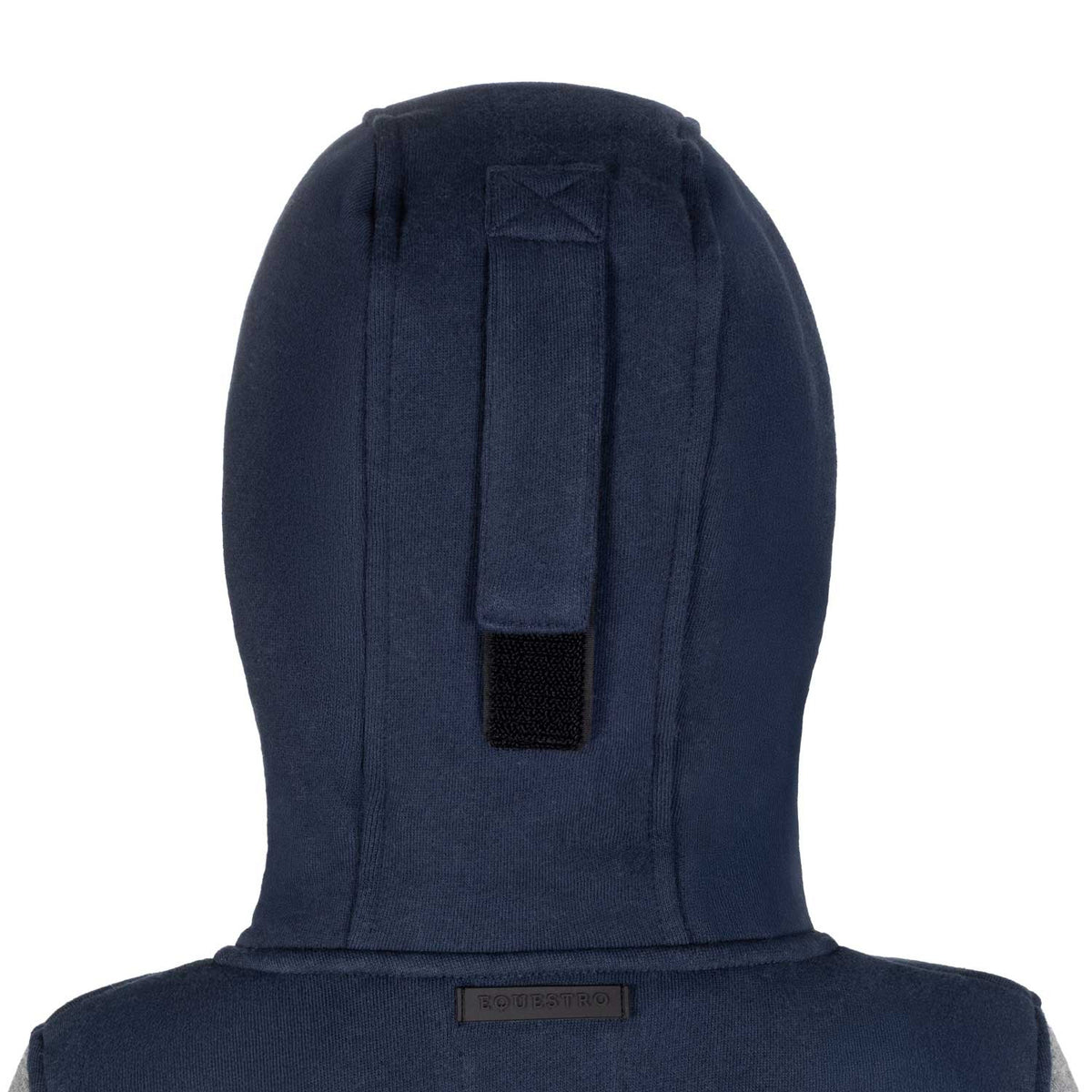 Felpa bambino istituzionale bicolore con zip frontale Equestro