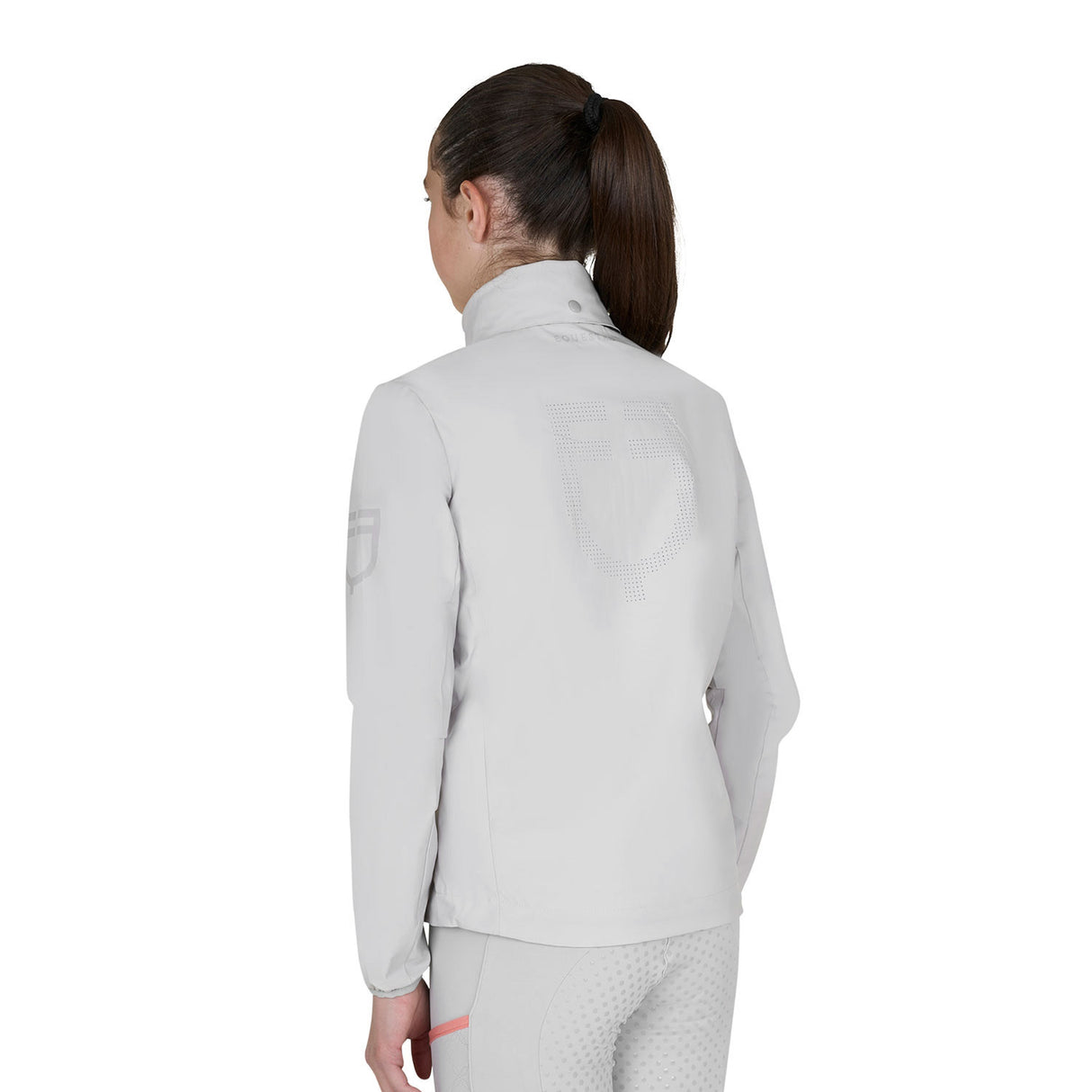 Softshell bambini unisex logo sul dorso Equestro