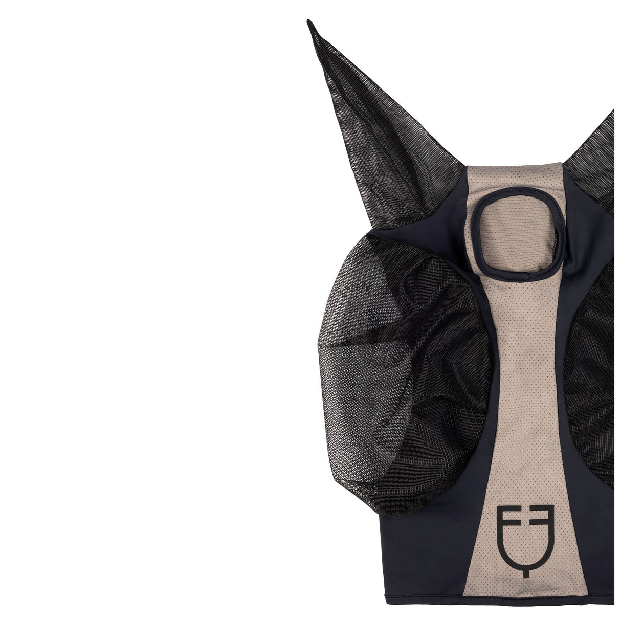 Maschera anti mosche mesh bicolore Equestro