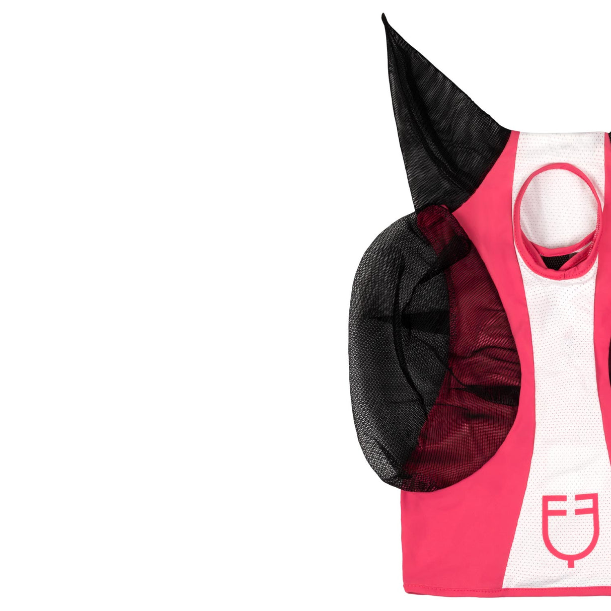 Maschera anti mosche mesh bicolore Equestro