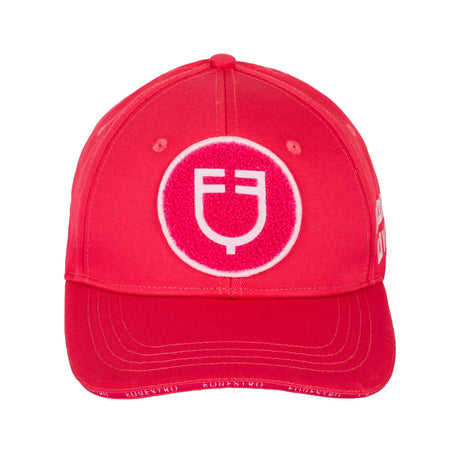 Cappellino unisex baseball con patch logata in spugna Equestro