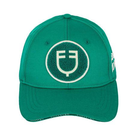 Cappellino unisex baseball con patch logata in spugna Equestro