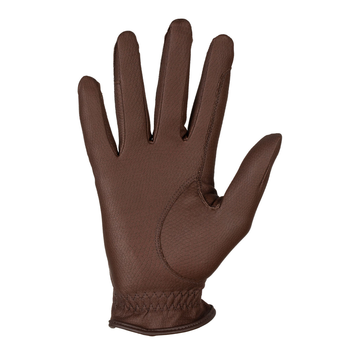 Guanti unisex in pelle sintetica con chiusura a strappo Equestro