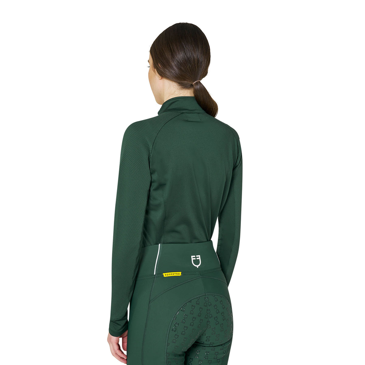 Base layer donna slim fit manica lunga Equestro